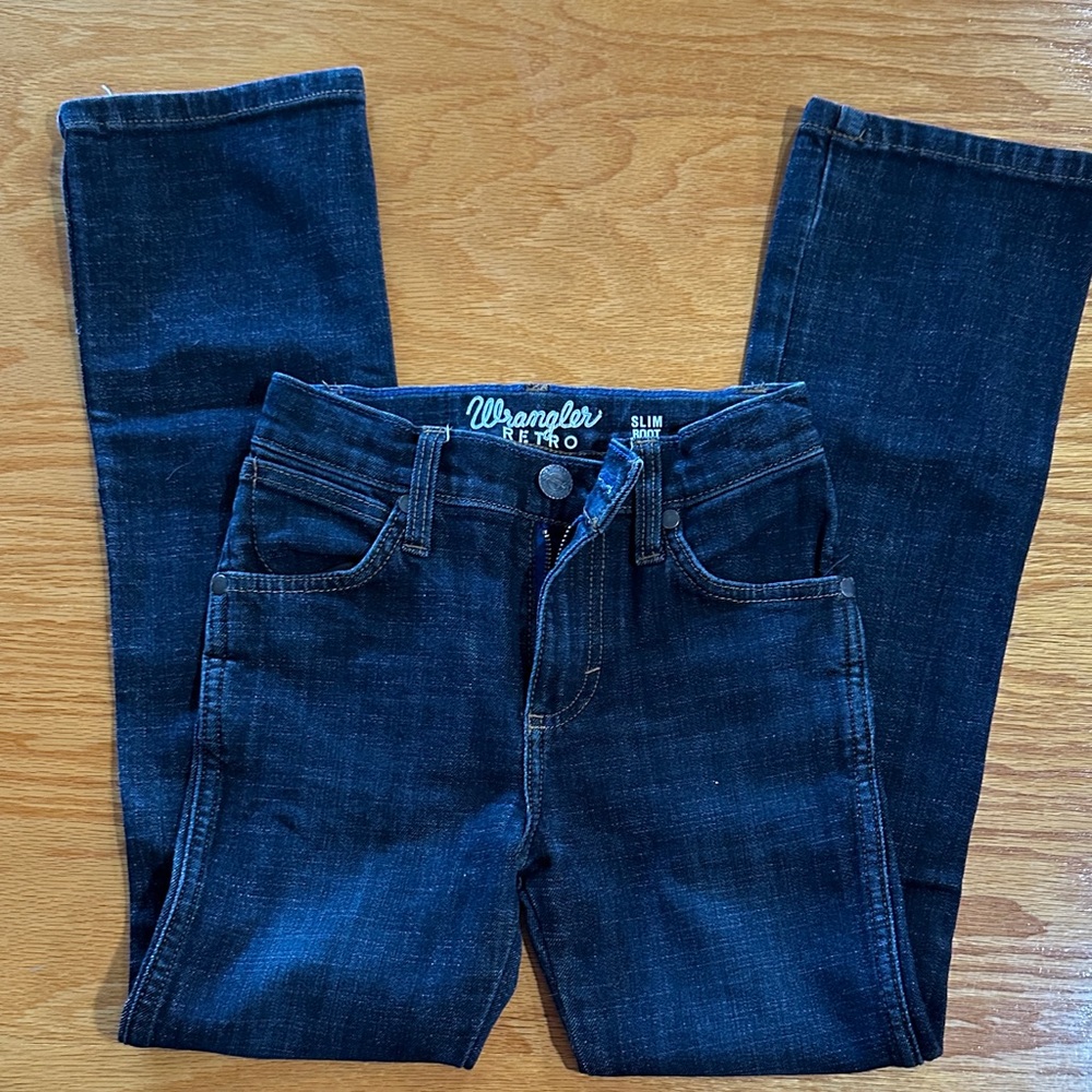 Wrangler Kids' Dark Blue Jeans